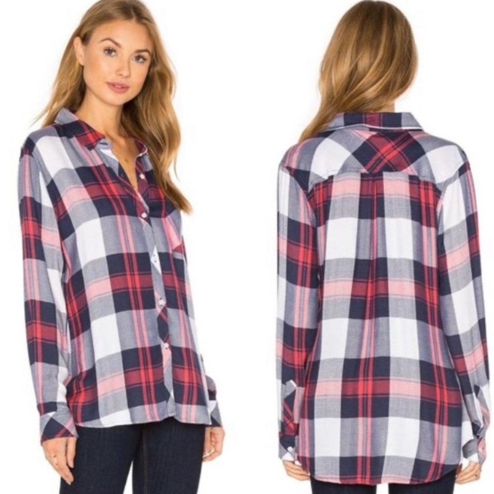 Rails Hunter Plaid Top